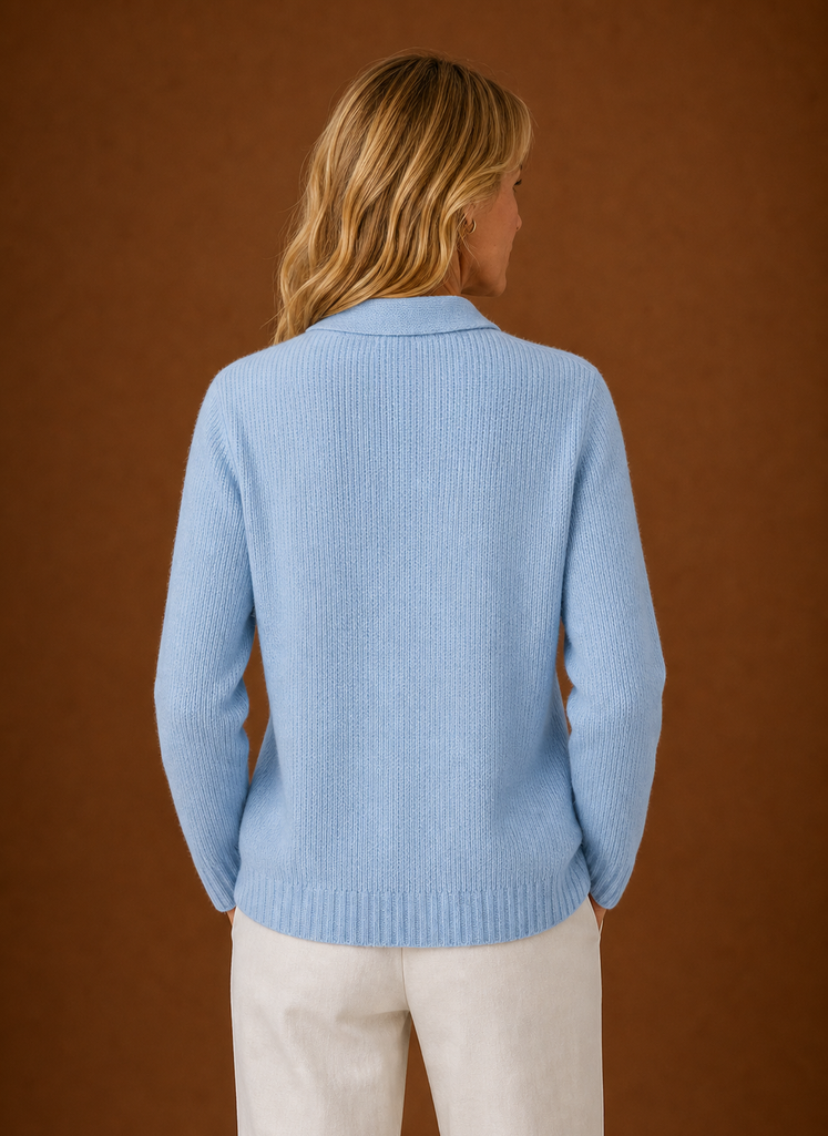 Klassiek gebreid vest dames – afbeelding 11