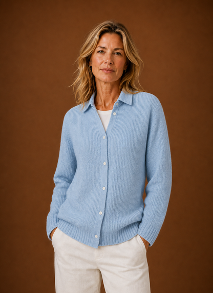Klassiek gebreid vest dames – afbeelding 9