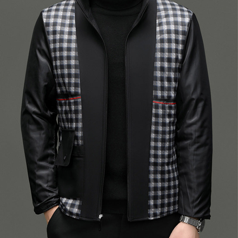 🔥Men's Medium-Length Trench Coat with Detachable Inner
