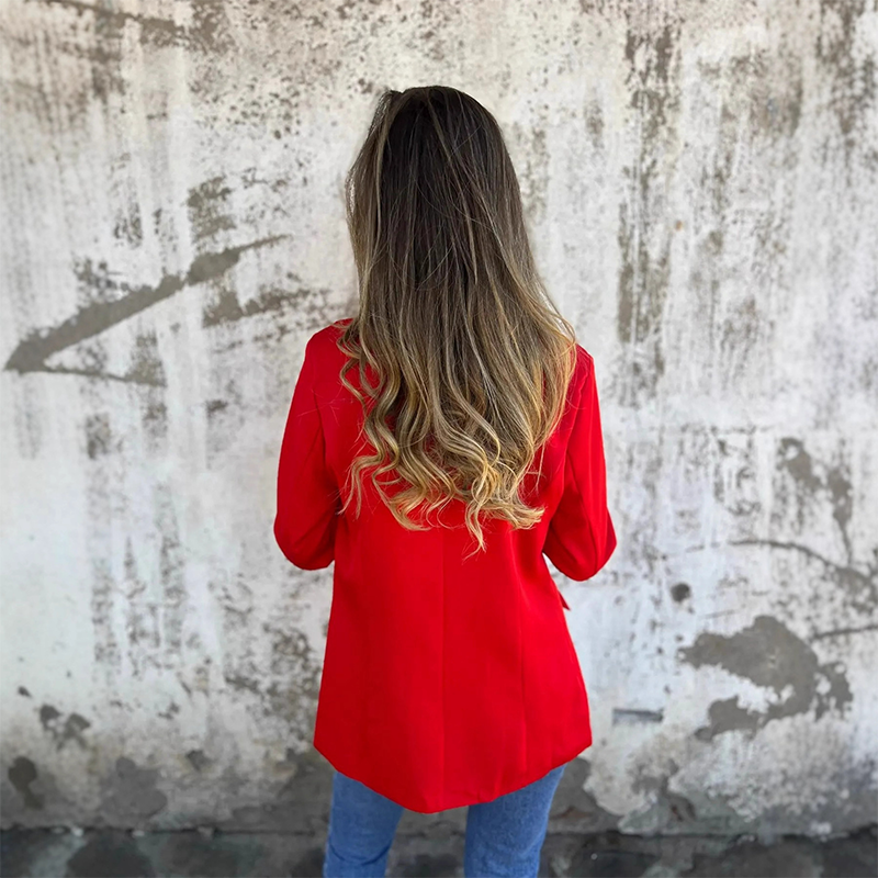 Blazer Dames Getailleerd – Stijlvol Model met Knopen