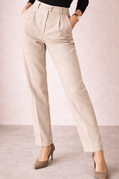 Women's Tailored Polished Fit Pants - Elegant