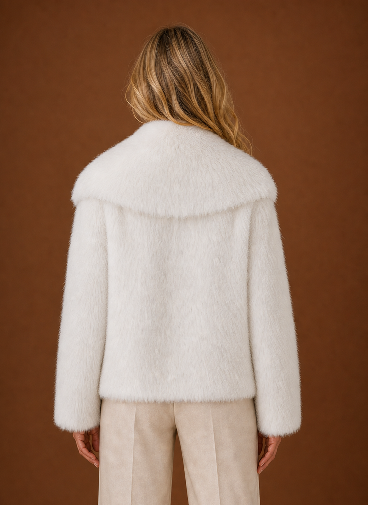 Jas dames in imitatiebont – afbeelding 11