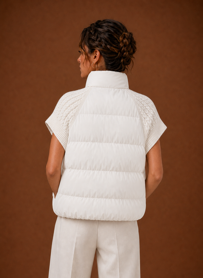 Gewatteerde bodywarmer dames – afbeelding 12