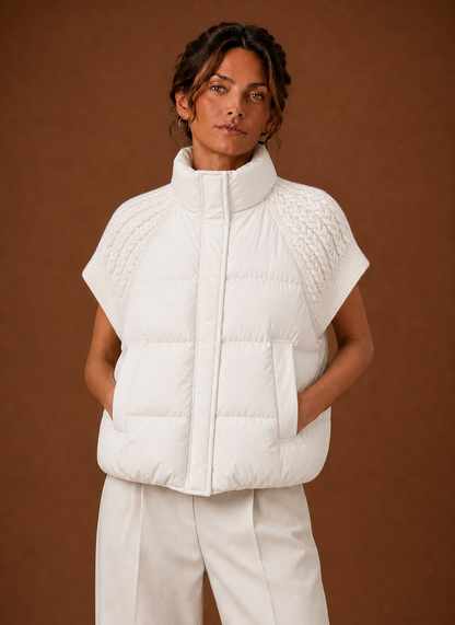 Gewatteerde bodywarmer dames – afbeelding 9