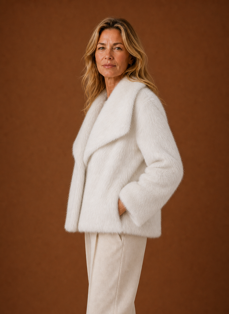 Jas dames in imitatiebont – afbeelding 10